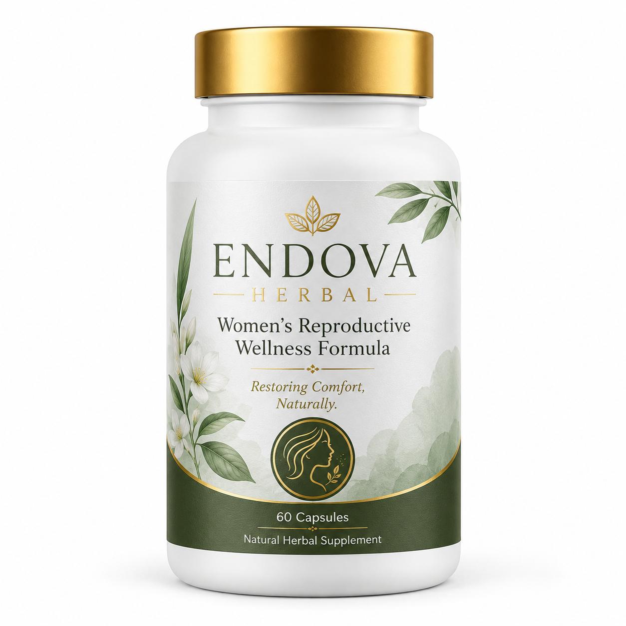 Woman managing period pain